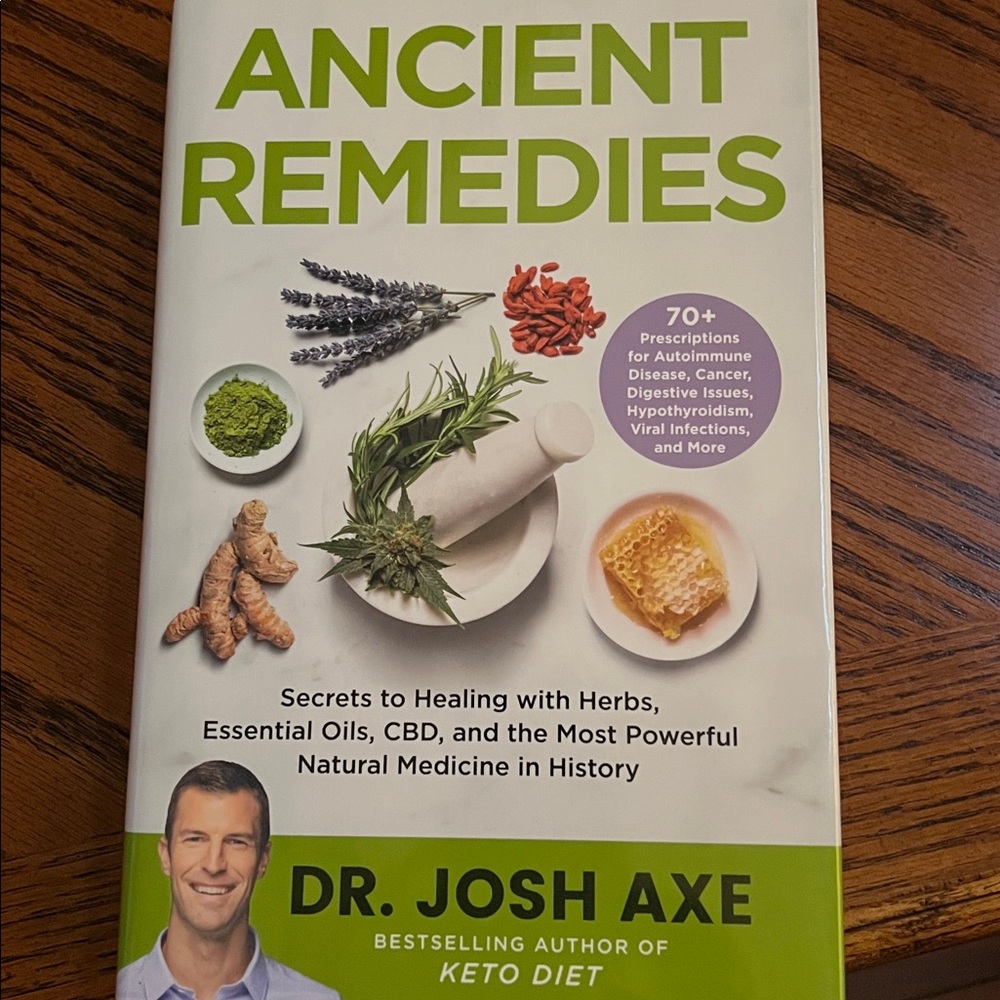 NWT-Ancient Remedies by Dr. Josh Axe (Hardback)